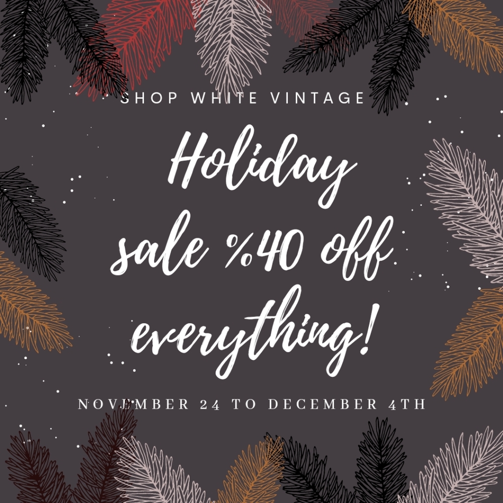 40% off everything sale!